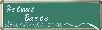 Helmut Barte Visitenkarte